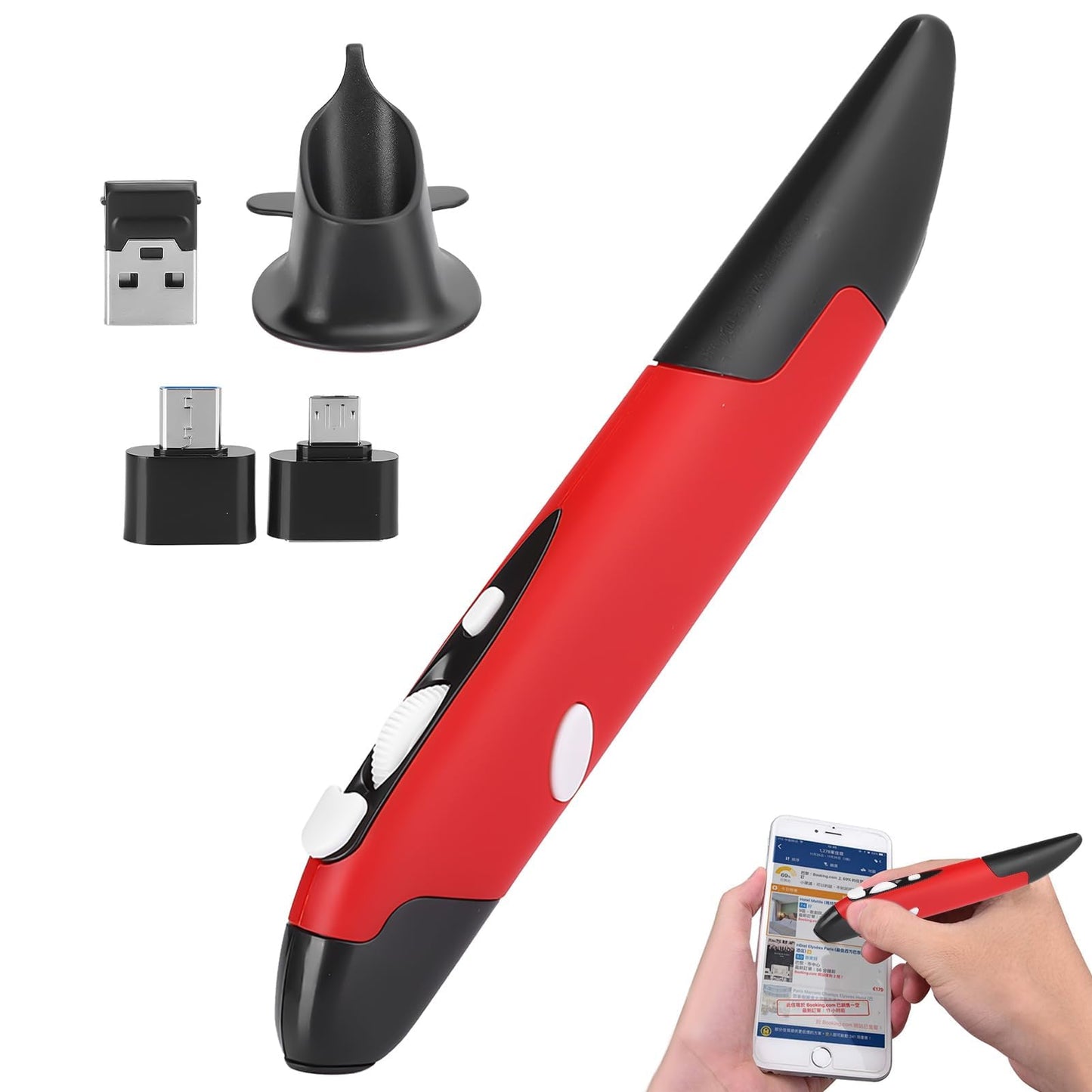 Souris-Stylo 2,4 GHz – Travaillez Plus Vite, Plus Facilement