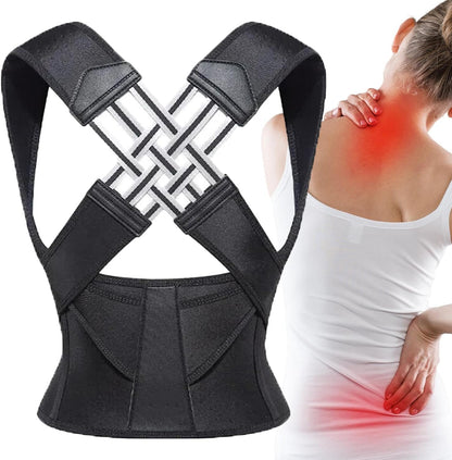 Correcteur de posture et soutien dorsal | Maintien des épaules | Support ergonomique ajustable