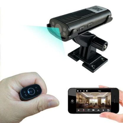 Mini caméra de sécurité avec détection de mouvement et accès à distance !