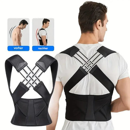 Correcteur de posture et soutien dorsal | Maintien des épaules | Support ergonomique ajustable